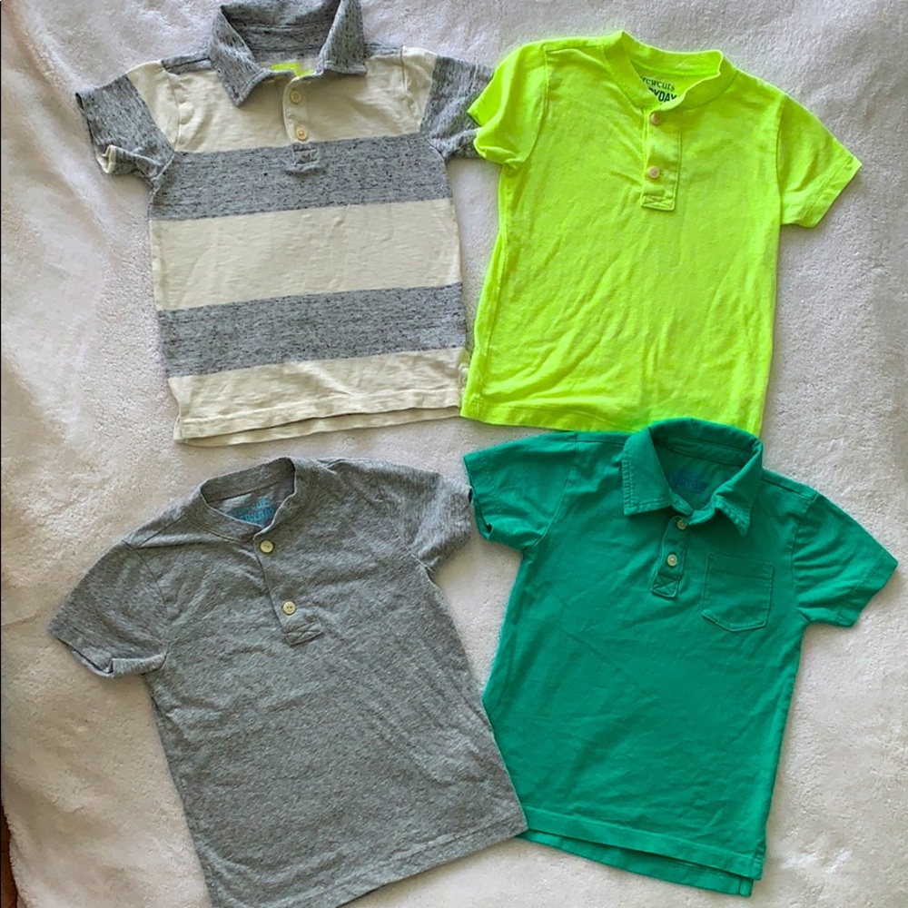 Lot of 4 CrewCuts shirts size 3